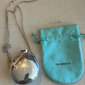 Tiffany & Co Elsa Peretti sterling silver bottle pendant - Large